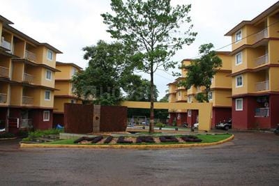 Residential Semi Furnsihed 2BHK Apartment for sale in Milroc Woods Near Corlim petrol pump Old Goa with Car Parking
