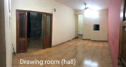 Panaji - 2BHK, 85.85 sq. mts., first floor Alto Santa Cruz, Tiswadi, Goa.Near GMC